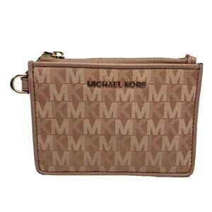 MICHAEL KORS Signature Canvas Card Holder
